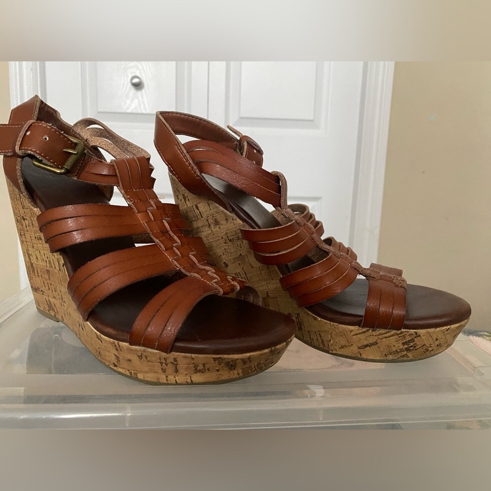 Mossimo cork wedges